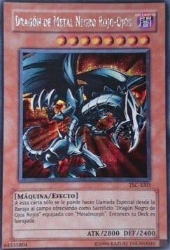 Drago Metallico Occhi Roi Card Front