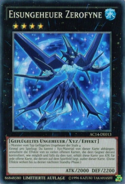 Ice Beast Zerofyne Card Front