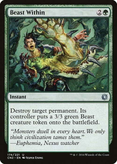 Beast Within Card Front