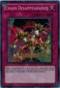Chain Disappearance Card Front
