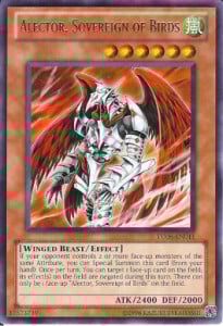 Alector, Sovereign of Birds Card Front