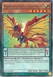 Performapal Odd-Eyes Light Phoenix · Rare 003