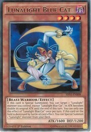 Lunalight Blue Cat · Rare 008
