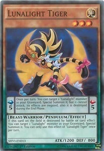 Lunalight Tiger Card Front