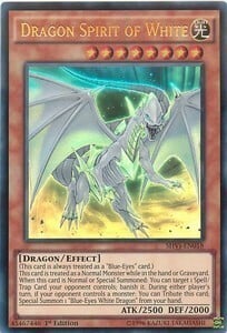Dragon Spirit of White Card Front