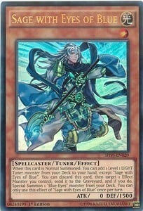 Sage with Eyes of Blue Card Front