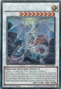 Blue-Eyes Spirit Dragon Card Front