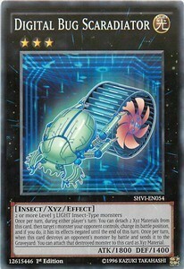 Bug Digitale Scaradiatore Card Front