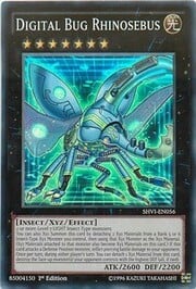 Digital Bug Rhinosebus · Super Rare 056