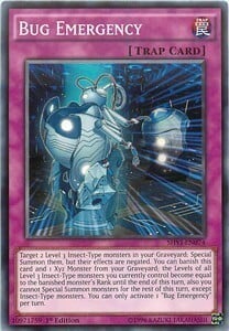 Bug Emergency Card Front