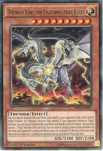 Re Tuono, Il Kaiju Colpodifulmine Card Front