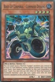 Boot-Up Corporal - Command Dynamo · Super Rare 001