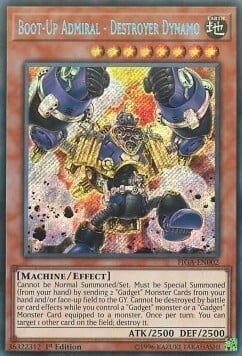 Boot-Up Admiral - Destroyer Dynamo Card Front
