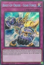 Boot-Up Order - Gear Force · Secret Rare 004sec