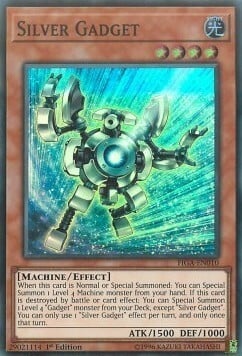 Silver Gadget Card Front