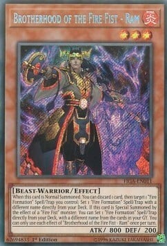 Brotherhood of the Fire Fist - Ram Card Front