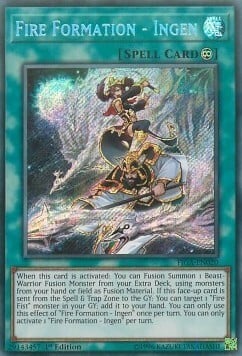 Fire Formation - Ingen Card Front