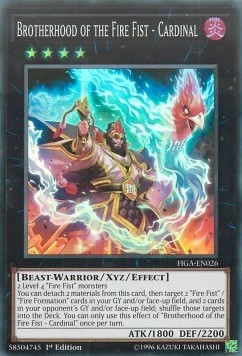 Brotherhood of the Fire Fist - Cardinal Fists of the Gadgets | Yu-Gi-Oh! | CardTrader Brotherhood of the Fire Fist - Cardinal Fists of the Gadgets | Yu-Gi-Oh! | CardTrader