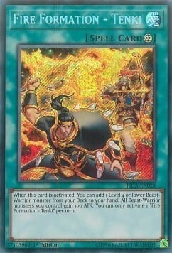 Fire Formation - Tenki Card Front