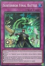 Subterror Final Battle · Super Rare 050