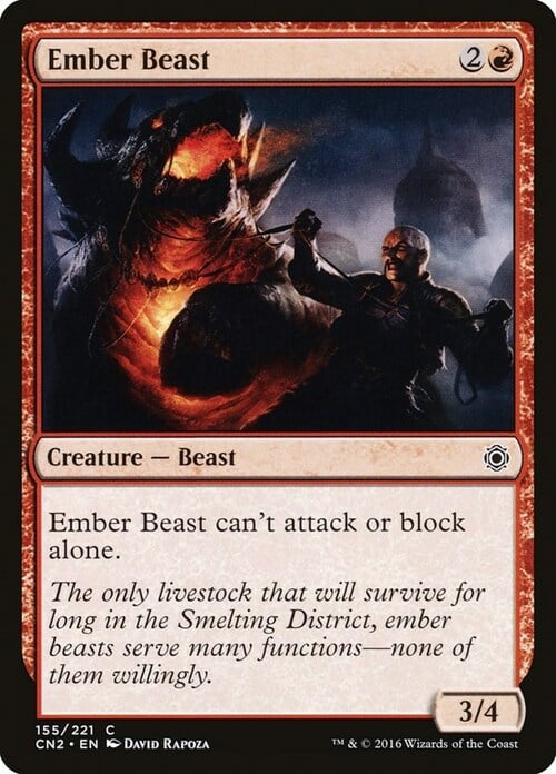 Ember Beast Card Front