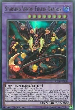 Starving Venom Fusion Dragon Card Front