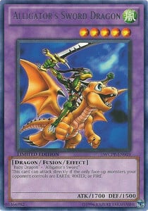 Alligator's Sword Dragon Card Front