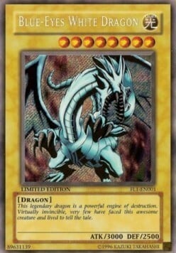 Blue-Eyes White Dragon Card Front
