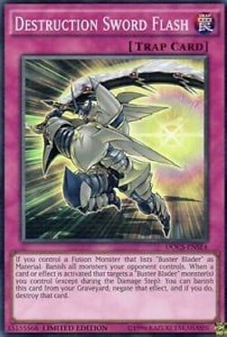 Destruction Sword Flash Card Front