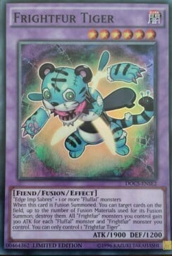 Frightfur Tiger Card Front