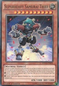 Superheavy Samurai Thief Card Front
