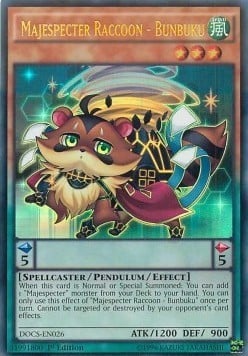 Majespecter Raccoon - Bunbuku Dimension of Chaos | Yu-Gi-Oh! | CardTrader