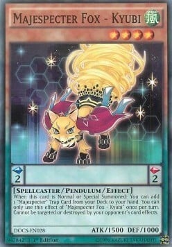 Majespecter Fox - Kyubi Card Front