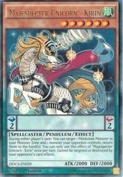 Majespecter Unicorn - Kirin · Rare 029