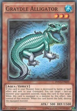 Graydle Alligator Card Front