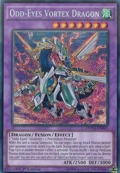 Odd-Eyes Vortex Dragon Card Front
