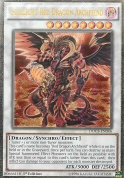Scarlight Red Dragon Archfiend Card Front