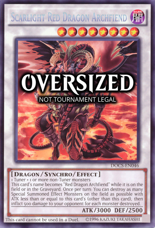 Scarlight Red Dragon Archfiend Card Front