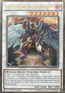 Assault Blackwing - Raikiri the Rain Shower Card Front