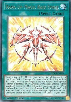Rank-Up-Magic Raid Force Card Front