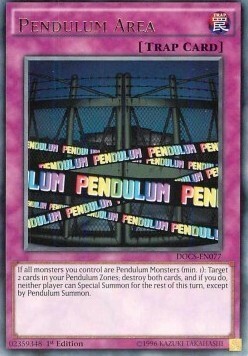 Pendulum Area Card Front