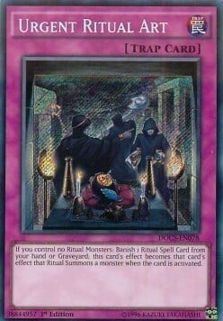 Urgent Ritual Art Card Front