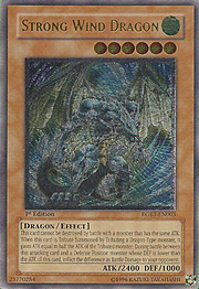 Strong Wind Dragon · Ultimate Rare 003ul