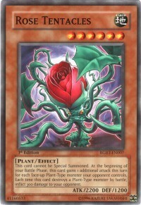 Rose Tentacles Card Front