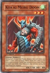 Koa'ki Meiru Doom Card Front