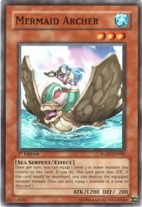 Mermaid Archer Card Front