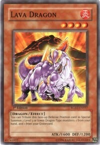 Lava Dragon Card Front