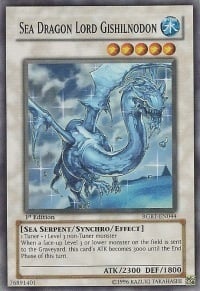 Sea Dragon Lord Gishilnodon Card Front