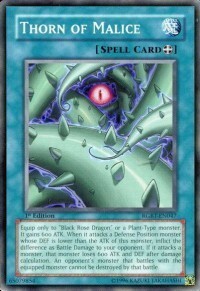 Thorn of Malice Card Front