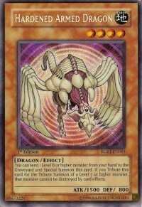 Hardened Armed Dragon Card Front